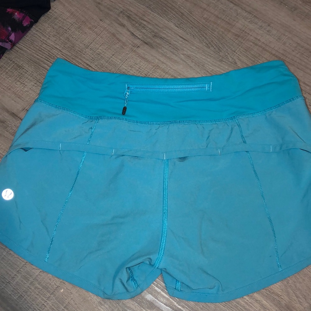 Size 2 lululemon speed shorts